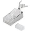 DIGITUS Spina Cat 6A schermata AWG 22-23 per filo solido AWG 22-23 AK-219604