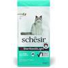 Schesir, Cibo Secco per Gatti Adulti Sterilizzati o in Sovrappeso Linea Light al Gusto Pesce, in Crocchette - Formato Sacco da 10 kg
