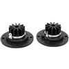 FTVOGUE 2pcs 2 pollici 6Ω 30W HIFI Altoparlante Sistemi Tweeter Amplificatore di potenza stereo Altoparlante Tromba