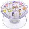 PopSockets: PopGrip Plant - Supporto e Impugnatura Estensibile Realizzati con Materiali a Base Vegetale con un Top Intercambiabile per Smartphone e Tablet - Purple Fields