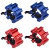 Diamond Coppia Fermapesi a collare in alluminio rosso 50 mm Diamond