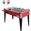 Roberto sport Calciobalilla Roberto Sport COLLEGE Rosso - aste rientranti