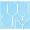Vivisport Coppia reti calcio in nylon poliamide testurizzato stabilizzato U.V. diam. 6 mm. Mod. esagonale extra Vivisport