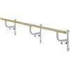 Schiavi sport SBARRA DANZA PARETE 3 - mt.3- con 3 mensole Schiavi sport