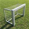 Vivisport Coppia porte 90x60h. cm. in ALLUMINIO, palo sezione quadra 80x80 mm.reti incluse. Vivisport