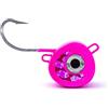 JATSUI Esca Artificiale Vertical Ball, Disponibile in Diverse GRAMMATURE E COLORAZIONI (200GR, Full Pink)