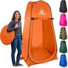Wakeman Outdoors - Tenda da doccia, spogliatoio o WC portatile con borsa per il trasporto, per campeggio, spiaggia o portellone posteriore, colore: arancione