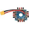 Drfeify Scheda di Distribuzione 'Alimentazione per Drone RC, Scheda di Connessione Alimentatore ESC con Connettori a Banana da 3,5 Mm con Spina XT60 per Drone RC