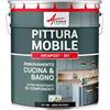 ARCANE INDUSTRIES Vernice per mobili cucina, piano di lavoro e bagno - ARCAPOXY - 261-1 kg (fino a 12 m² in 2 strati) Nero intenso RAL 9005 - ARCANE INDUSTRIES