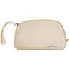 Tatonka Beauty case One Day - Borsa per il lavaggio con tracolla e diversi piccoli scomparti interni - Brown Rice - 1,5 litri - 23 x 13 x 8 cm