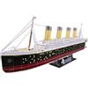 Revell 3D Puzzle- Probabilmente la nave più famosa al mondo, RMS Titanic con illuminazione a LED Scopri Il Mondo in 3D, divertiti per Grandi e piccini, Colori, 00154