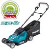 Makita DLM432PT2 - Rasaerba a batterie a spinta 18Vx2- 43 cm. + due batterie 5,0Ah 18V +caricabatteria doppia postazione
