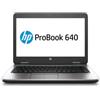 HP PROBOOK 640 G2 14" i5-6300U 2.4GHz RAM 8GB-SSD 256GB-WIN 10 PROF GRIGIO RIGENERATO GRADO A GARANZIA 1 ANNO
