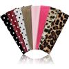 Richaa 8 fasce per capelli da donna, 21 cm, morbide ed elastiche, per sport, corsa, yoga, palestra, accessori per capelli