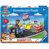 Ravensburger - Puzzle 3 Anni, Giant Floor Puzzle 24 Pezzi, Paw Patrol - Puzzle Bambini 3 Anni, Collezione Paw Patrol, Giochi Educativi e Divertenti, Idee Regalo