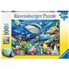 Ravensburger - Puzzle 100 pezzi bambini, Puzzle 6 anni, Animali, Puzzle per bambini, 100 pezzi XXL, 49x36cm