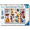 Ravensburger - Puzzle Disney Multicharacter, 100 Pezzi XXL - Puzzle Bambini 6 Anni, Collezione Disney, Giochi Educativi e Divertenti, Idee Regalo