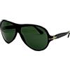Persol Occhiali da sole persol uomo donna vintage sunglasses aviatore pilota neri