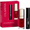 Clarins Lip Comfort Oil Cofanetto lip & eye make-up duo