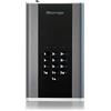 iStorage diskAshur DT2 2TB Disco rigido portatile crittografato sicuro - Certificato FIPS Livello 2 Password protetta, resistente alla polvere e all&a