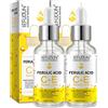 P-Beauty Sefudun Siero viso per la cura del viso Acido ferulico Vitamina C + E
