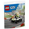 LEGO SPA CITY 30719 PILOTA DI GO-KART
