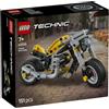 LEGO SPA LEGO Technic Moto Gialla, Modellino con Motore a 3 Pistoni e Sterzo Funzionante 7+ Anni