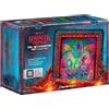 CLEMENTONI S.P.A. CLEMENTONI, STRANGER THINGS, METAMORPHIC ART COLLECTION, THE UPSIDE DOWN, QUADRO INTERATTIVO, 520 PEZZI, LED RGB, MADE IN ITALY