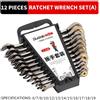 oudisi 12 Pz/6 Pz a Doppio Uso Testa a Cricchetto Set Di Chiavi Rapide Strumenti Hardwa