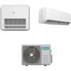 Hisense Condizionatore Climatizzatore Hisense Dual Split Inverter Console AKT26 + Hi-Comfort CF35 9000+12000 Con 2AMW52U4RXC - Comando Incluso