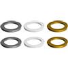 Magura, Kit Di Coperture Per Pinza Freno, Pinza A 2 Pistoncini, Dal Ma2015 (Bianco, Oro, Argento) (Conf. = 6 Pezzi), Copertura Per Pinze Freno, Multicolore, U, Unisex-Adult.