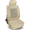 Bottari Italy Bottari 12302 Schienale Estivo per Auto California in Fibra di Raffia con Micropalline in Legno - Effetto massaggiante, Colore Avorio