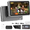 VILTROX DC-X2 6 Monitor Da Campo DCX2 per Dslr Monitor Esterno Touchscreen 4k 2000nits X2 Monitor 3D LUT 1920x1080 IPS Con Parasole Batteria 2200 MAh per Sony Canon Nikon
