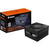 GIGABYTE AORUS ELITE P1000W ICE Alimentatore - PCIe 5.0, 80 PLUS Platinum, Design completamente modulare, Ventola da 120 mm, Compatibile con ATX 3.0, Spina EU