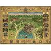Ravensburger - Puzzle Harry Potter Mappa di Hogwarts, 1500 Pezzi, Puzzle Adulti e Ragazzi, Idea Regalo per Lei o Lui, 80x60 cm