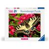 Ravensburger Puzzle 500 Pezzi Farfalla - Puzzle Adulti +14 anni, 49 x 36 cm, Puzzle per Adulti, Collezione Animali Colorati, Idee Regalo