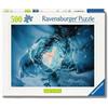 Ravensburger - Puzzle 500 Pezzi Nell'occhio Del Ghiacciaio | Puzzle Per Adulti 500 Pezzi | Puzzle Adulti Per Bambini Dai 14 Anni In Su Regalo Compleanno Per Bambini Dai 14 Anni In Su | Misure 49x36cm