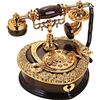 ornerx Gorgeousstyles ornerx Carillon a forma di cuore con quadrante retrò con cassetto, 19,1 x 17,8 x 17 cm