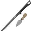 Fackelmann Set Coltelli 2 Pezzi per Formaggi Duri e Salumi, Coltello a Goccia per Grana e Formaggio Stagionato, Affettasalumi Lama 25.5 cm in Acciaio Inox, Utensili da Taglio di Precisione