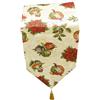 QPC Direct Runner da tavola natalizia, 30 x 183 cm, palline dorate