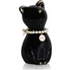 DiDiBirDi Urna per gatti per cenere, urna per gatti, urna per animali, colore nero, 8 kg