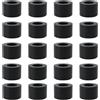 QUARKZMAN 15Pz Occhielli in Gomma Diametro Montaggio Dia 10mm, ID 6mm, Altezza 11mm Nero Protezione Cavo Guarnizioni Flessibili Per Tubo Cavo
