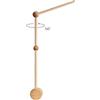 SWECOMZE Supporto mobile per lettino da bambino, in legno, supporto mobile per fasciatoio, per appendere il bambino, regalo di nascita, decorazione fai da te