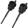 A ABSOPRO Motocicletta Olio Astina Livello Tappo Olio Serbatoio Livello Indicatore Tappo (Set di 2)