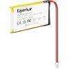 Fayerkar Faryerkar - Batteria agli ioni di litio da 3,7 V 2200 mAh per Logitech G933S, G533S, G533S Wireless Artemis Spectrum Gaming Headset di ricambio, compatibile con 533-000132 DIY