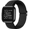PKQTOP Cinturino di ricambio per Fitbit Versa 2/Lite/SE, cinturino sportivo, cinturino in nylon per Fitbit Versa