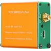 Tonysa Amplificatore a Basso Rumore da 0,1 MHz a 6 GHz, Amplificatore LNA Ad Alto Guadagno da 20 DB per Onde Corte, Radio FM, Modulo Preamplificatore di Potenza RF,(Spedito con batteria incorporata)