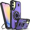 Tuvror Cover per Samsung Galaxy A25 5G /4G con Supporto. [Anello rotante a 360° e Supporto]. Cover protettiva antiurto per Samsung A25, Viola