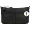 Gusti Leder Gusti Piccola pelle - sacca per borse in pelle Veronika Borsa da festa in pelle nera signore in pelle nera