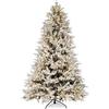 Bizzotto Berkshire, albero di natale innevato con led - 270 cm